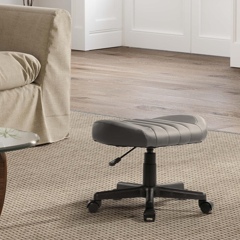 Height Adjustable Under Desk Footrest Ultra Soft Padded