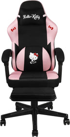 Hello Kitty Gaming Office Chair Seat Tilt Fabric