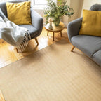 Herringbone Soft Natural Jute Long Rug