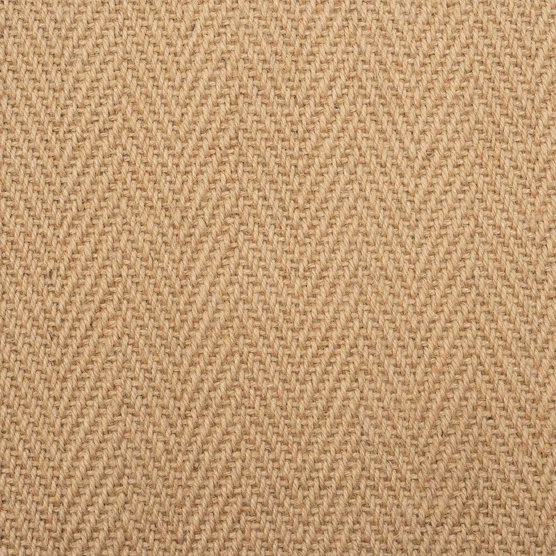 Herringbone Soft Natural Jute Long Rug