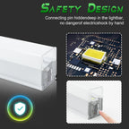 Hexagon LED Garage Ceiling Light 3 Hex 128W