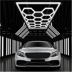 Hexagon LED Garage Ceiling Light 3 Hex 128W