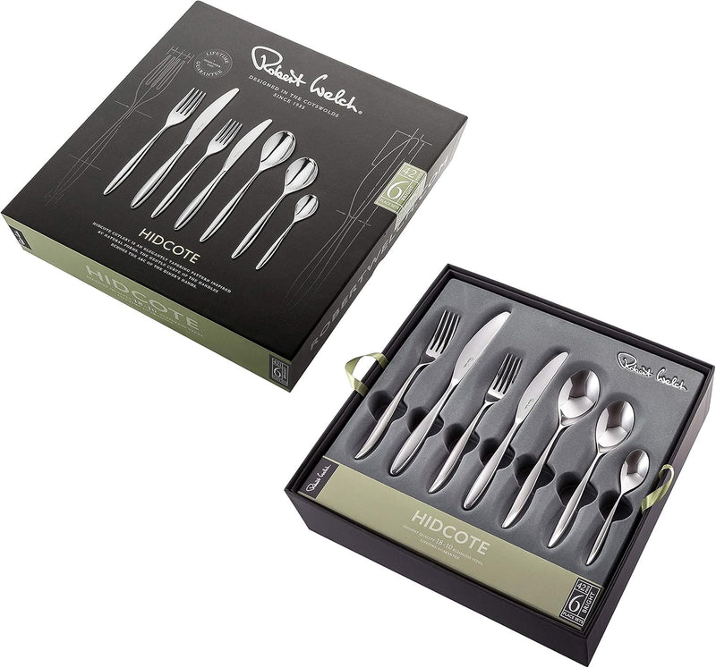 Hidcote Bright Cutlery Set for 6 People. Made (24 Piece)