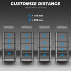 Hifi Racks and Stands Audio Rack Cabinet Av