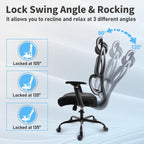 High Back Office Chair Ergonomic Big and Tall
