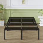 High Bed Frame 4ft6 with Rounded Corner Legs