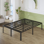 High Bed Frame 4ft6 with Rounded Corner Legs