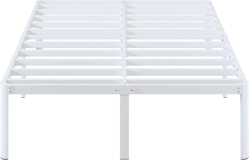 High Bed Frame with Rounded Corners