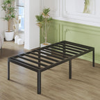 High Bed Frames with Rounded Corner Legs