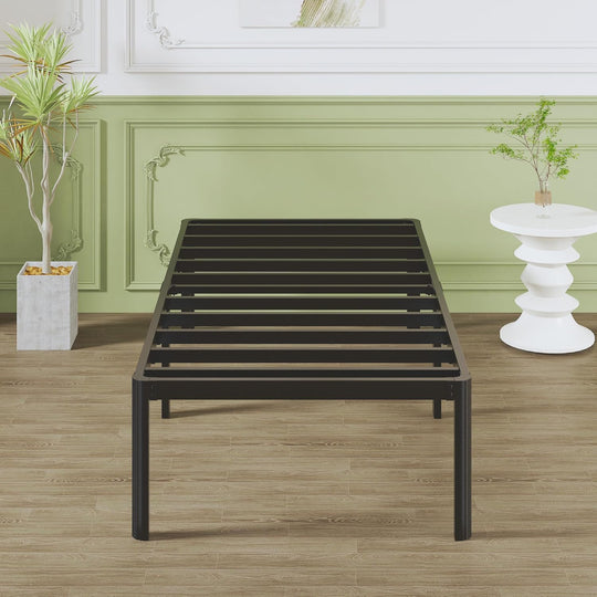 High Bed Frames with Rounded Corner Legs