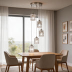 High Foyer Chandeliers Modern Glass Ceiling Chandelier