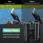 High Power 12x42 Binoculars for Adults with Prism