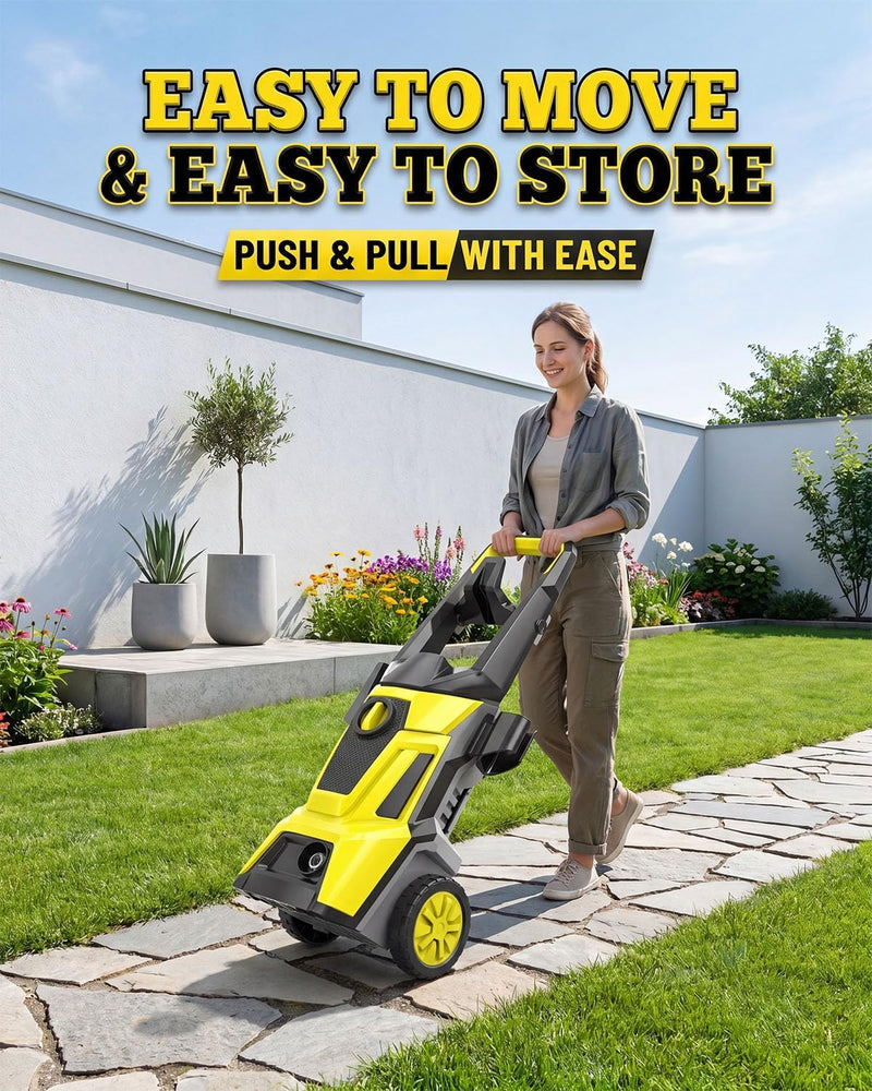 High Pressure Washer 1800W 135 Bar Electric Power