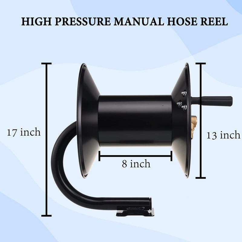 High Pressure Washer Hose Reel