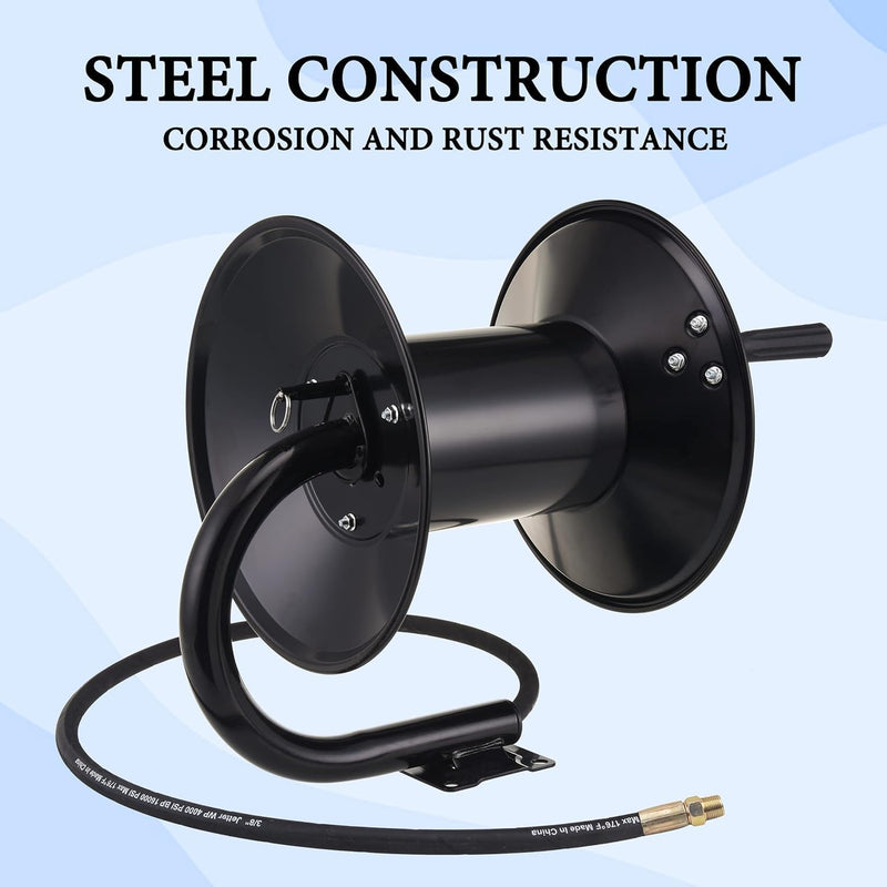 High Pressure Washer Hose Reel