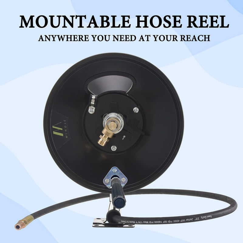 High Pressure Washer Hose Reel