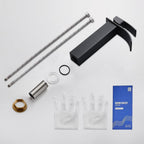 High Rise Basin Mixer Taps Square Monobloc Tap