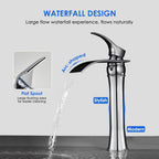 High Rise Basin Mixer Taps Square Monobloc Tap