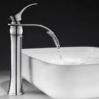 High Rise Basin Mixer Taps Square Monobloc Tap