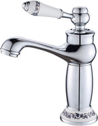 High Rise Basin Mixer Taps Square Monobloc Tap
