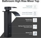 High Rise Basin Mixer Taps Square Monobloc Tap