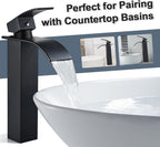 High Rise Basin Mixer Taps Square Monobloc Tap