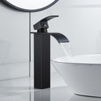 High Rise Basin Mixer Taps Square Monobloc Tap