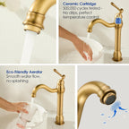 High Rise Basin Mixer Taps Square Monobloc Tap