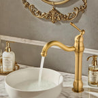 High Rise Basin Mixer Taps Square Monobloc Tap