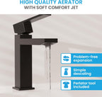High Tap for the Bathroom in Stream Design