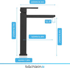 High Tap for the Bathroom in Stream Design