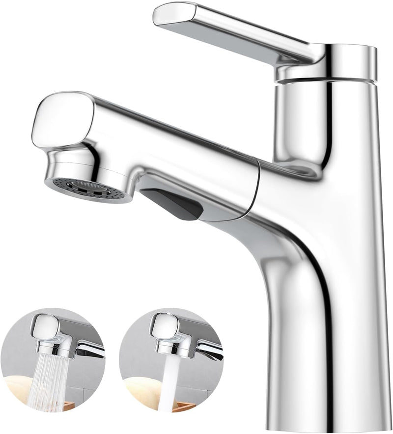High Wash Basin Mixer Tap for Countertop Washbasin
