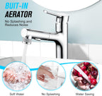 High Wash Basin Mixer Tap for Countertop Washbasin