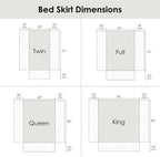 Home Bed Skirt
