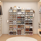 Home Bi 8-Tier Narrow Shoe Rack Corner Tower
