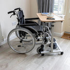 Home Height Adjustable Tilting Top Overbed Overchair Table