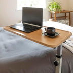 Home Height Adjustable Tilting Top Overbed Overchair Table