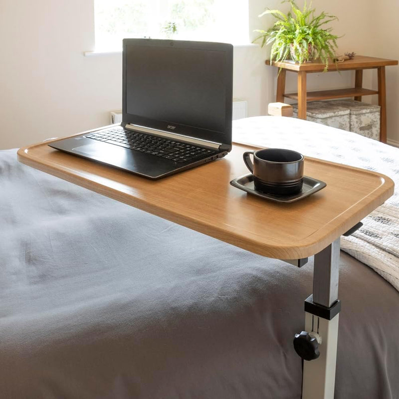 Easylift Home Height Adjustable Tilting Top Overbed Overchair
