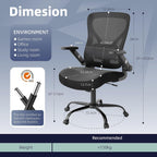 Home Office Chair Ergonomic Mesh Desk