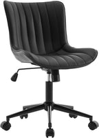 Home Office Chair Swivel Armless Desk All