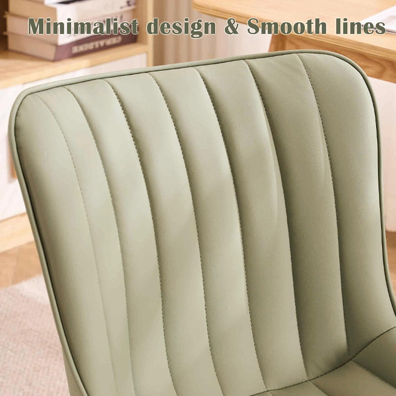 Home Office Chair Swivel Armless Desk All