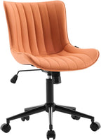 Home Office Chair Swivel Armless Desk All