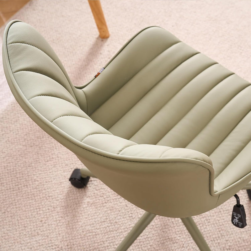 Home Office Chair Swivel Armless Desk All