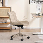 Home Office Chair Swivel Armless Desk All