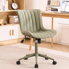 Home Office Chair Swivel Armless Desk All
