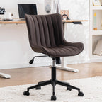 Home Office Chair Swivel Armless Desk All