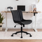 Home Office Chair Swivel Armless Desk All
