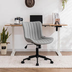 Home Office Chair Swivel Armless Desk All