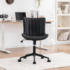 Home Office Chair Swivel Armless Desk All