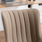 Home Office Chair Swivel Armless Desk All